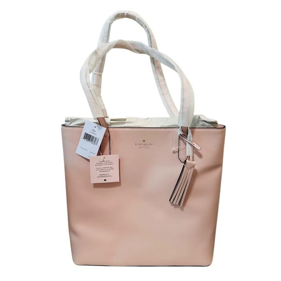 Kate Spade Jana Tote & Large Continental Wallet Set Rose Smoke Pink NWT! - Picture 2 of 8